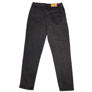 LEE Riders Vintage Mom Black Jeans High Waisted Tapered Leg
